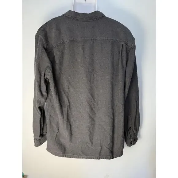 Patagonia Mens Grey Long Sleeve Chest Pockets Collared Casual Shirt Extra Large - Picture 2 of 10